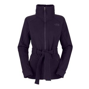 The North Face Ladies Avery Belted Full-Zip Jacket Purple